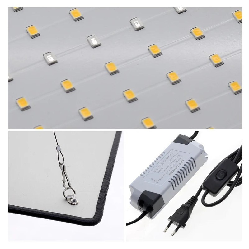 1200W Grow Light Full Spectrum LED for Indoor Plant Growth 4x4 ft Coverage Area gallery
