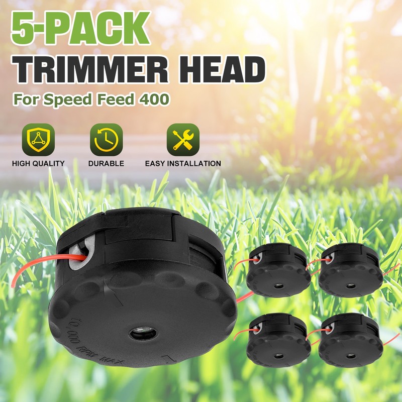 5Pcs String Trimmer Heads For Echo SRM-225 SRM-230 SRM-210 Speed-Feed 400 Bump gallery