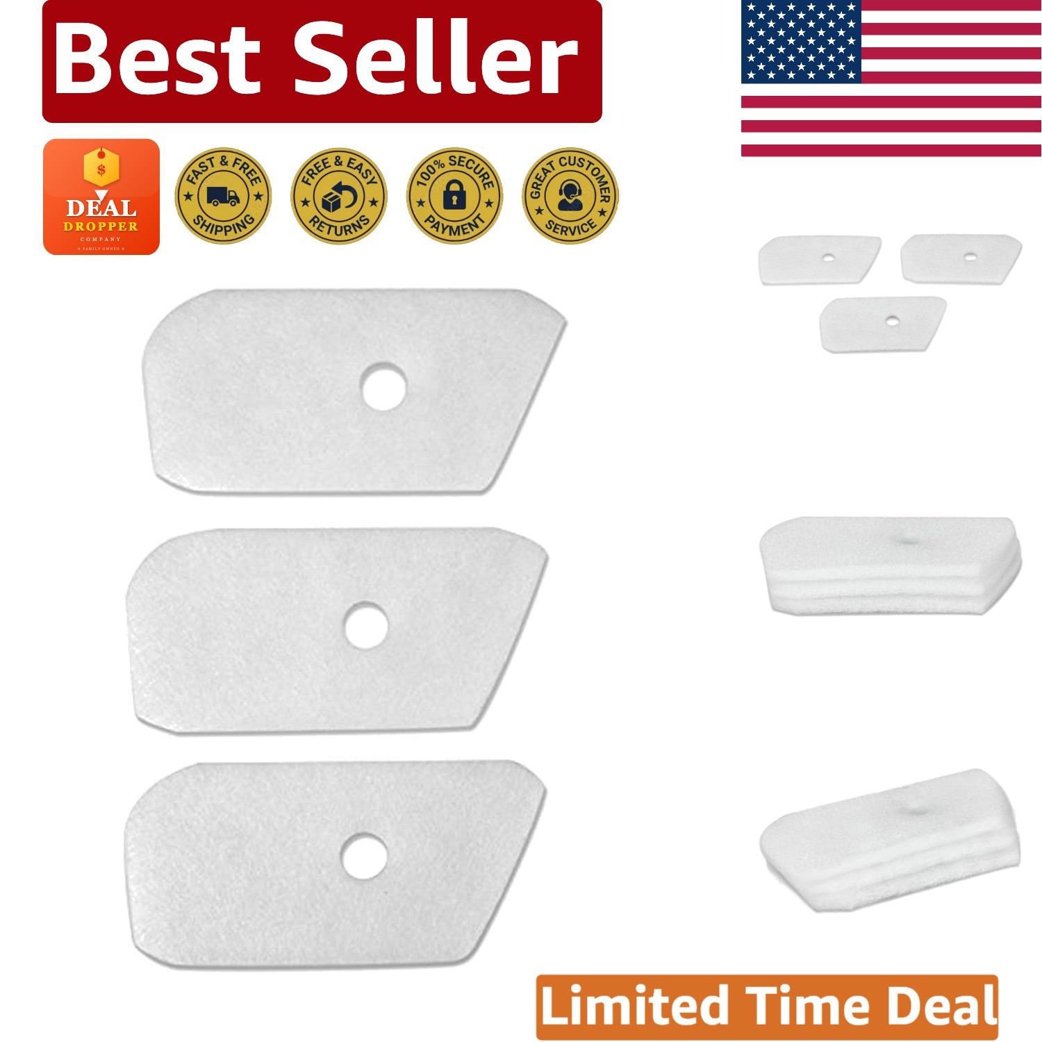 Vehicle Specific 530150253 Air Filters - 3PK Genuine Replacement for Optimal Use gallery
