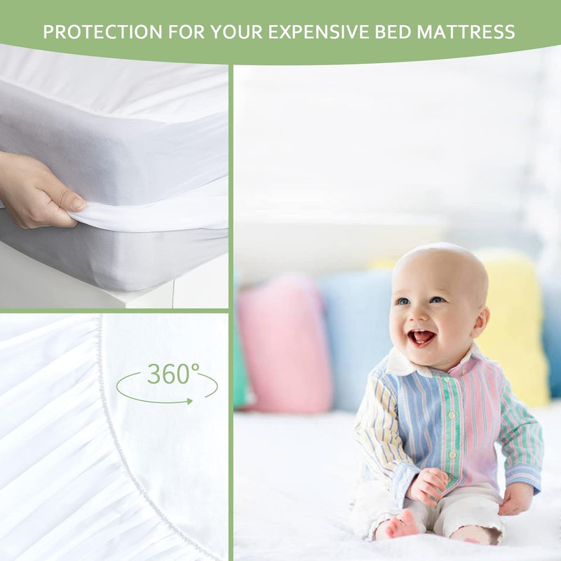 Waterproof Mattress Protector Twin Size, Skin Friendly and Breathable Twin Mattr gallery