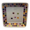 2 Pampered Chef Simple Additions 7.25” Square Plates – Colorful Squares EXC gallery