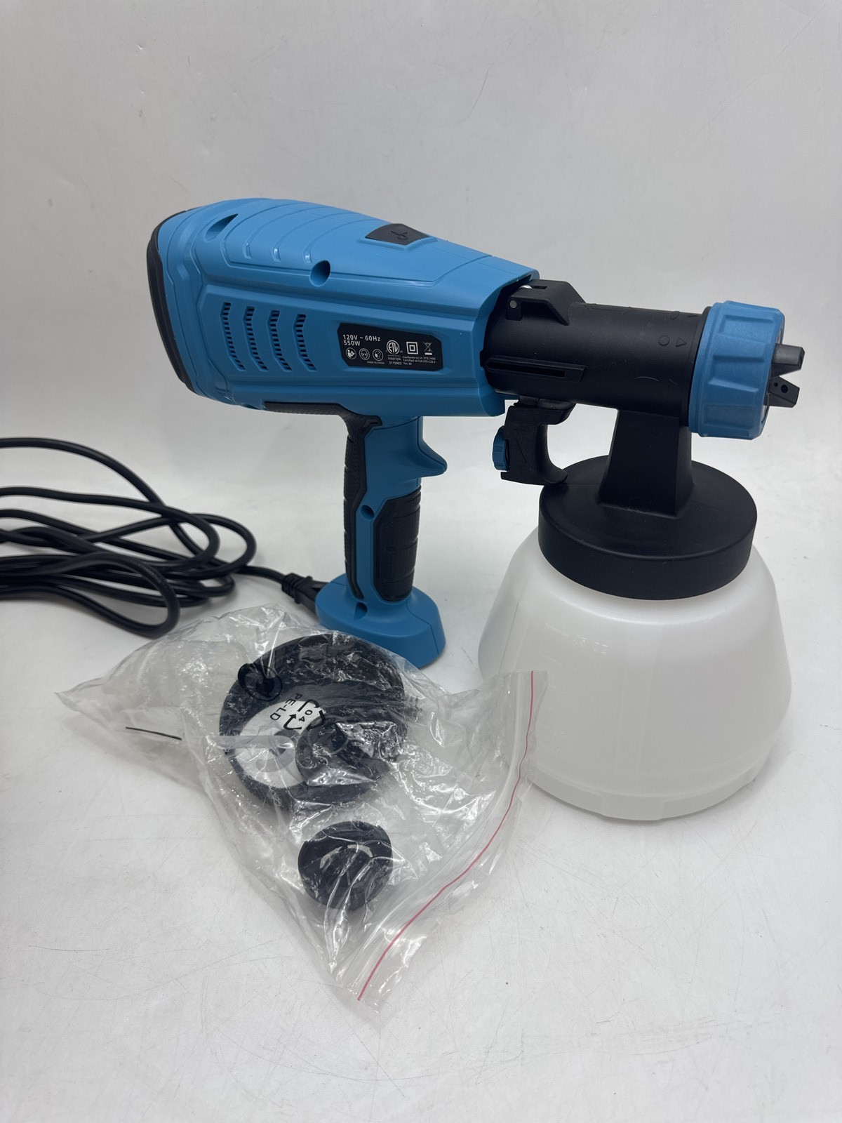 TILSWALL PAINT SPRAYER ELECTRIC 1300ML TANK 1200ML/MIN JS-PHA0118 - BLUE gallery