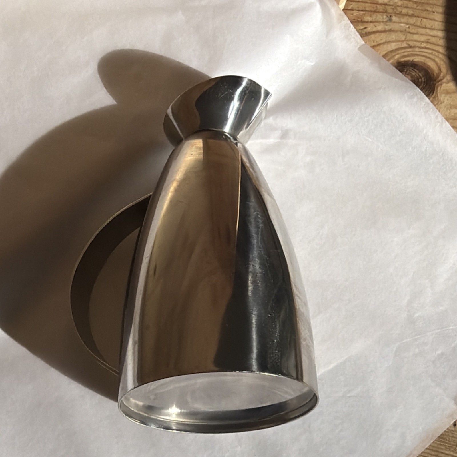 IPAC Stainless Steel Silver Glossy Pitcher 9 in Italy 18/10 Modern Tableware gallery