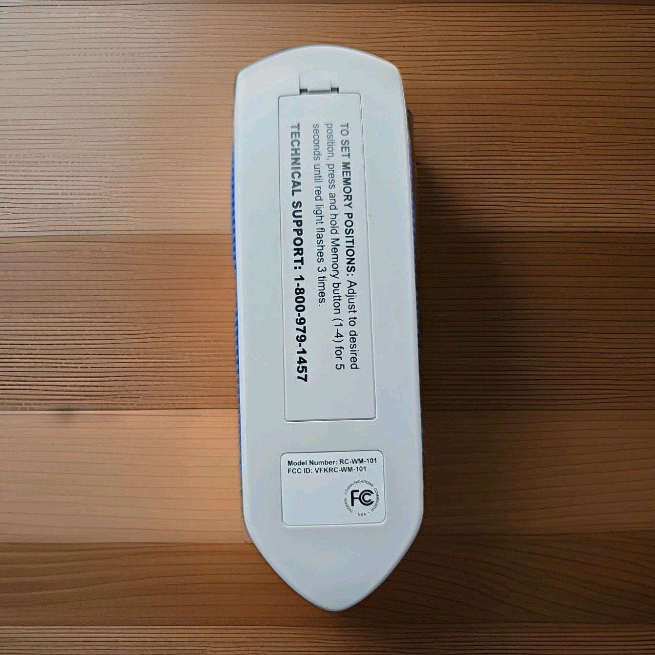 Tempur-Pedic TEMPUR Advanced Ergo System Wireless Remote Control RC-WM-101 OEM gallery