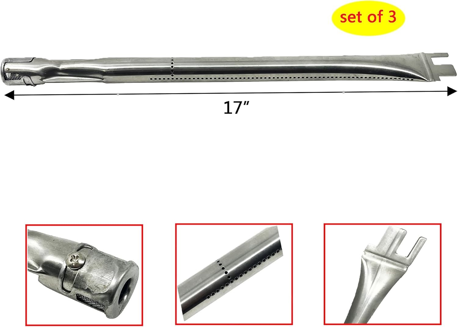 Ducane Gas Grill Replacement Parts Kit Burners Heat Plates gallery