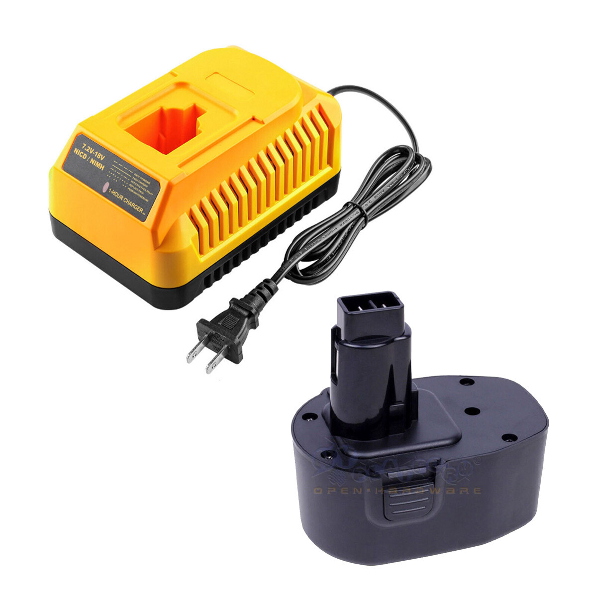 For BLACK & DECKER PS140 14.4 Volt 2000mAh FireStorm Battery, Charger NEW gallery