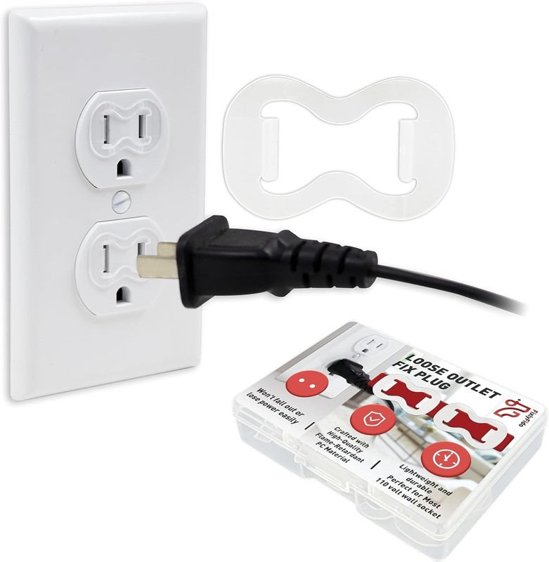 Durable 15-Pack Loose Outlet Fix Plug – Ensures Safe Power Connections, 110V gallery