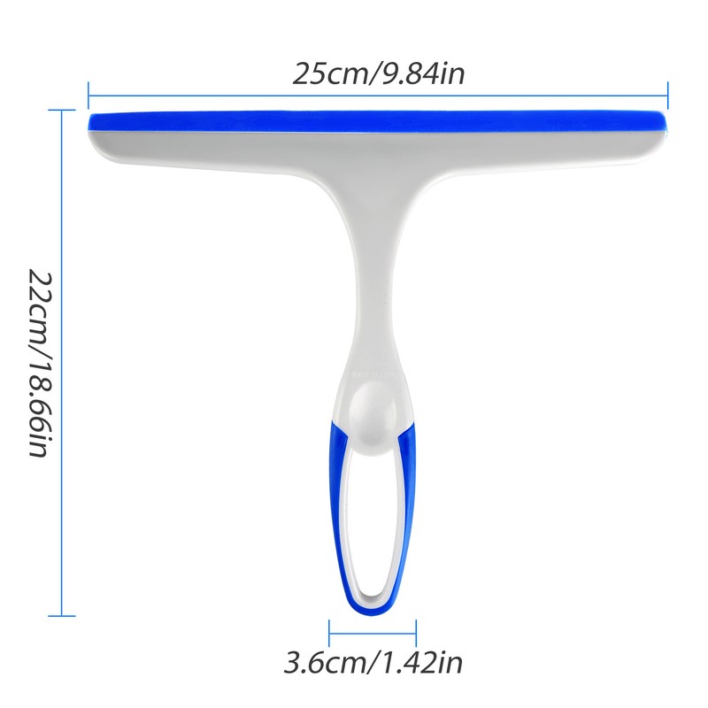 Window Mirror Car Windshield Squeegee Shower Glass Wiper Kitchen House Clean US gallery