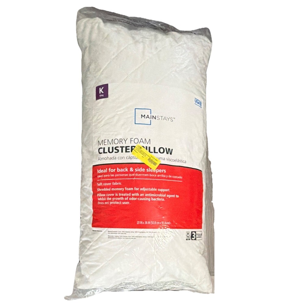 Memory Foam Cluster Pillow