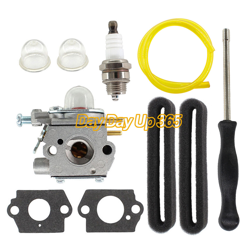 Carburetor Kit For Murray 16" Straight Shaft Trimmer Craftsman 25cc Weedeater gallery