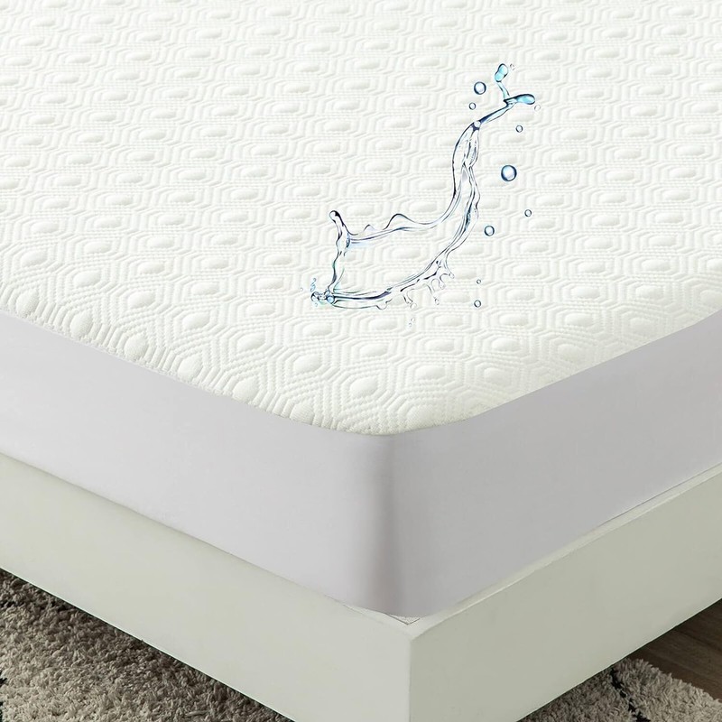 Waterproof Sleeper Sofa Full Mattress Cover (54X72), White gallery