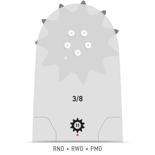 Oregon 368RNDD009 PowerCut™ Guide Bar 36" gallery