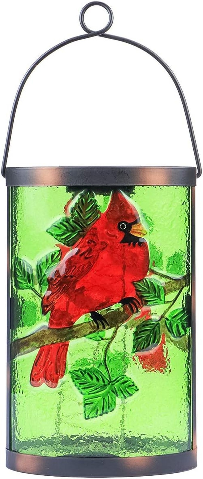 Hanging Solar Lantern Outdoor Decorative Waterproof LED Solar Cardinal Lights Ta gallery