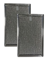 Compatible With Sharp 832550 Microwave Aluminum Mesh Grease Filters (2-Pack)