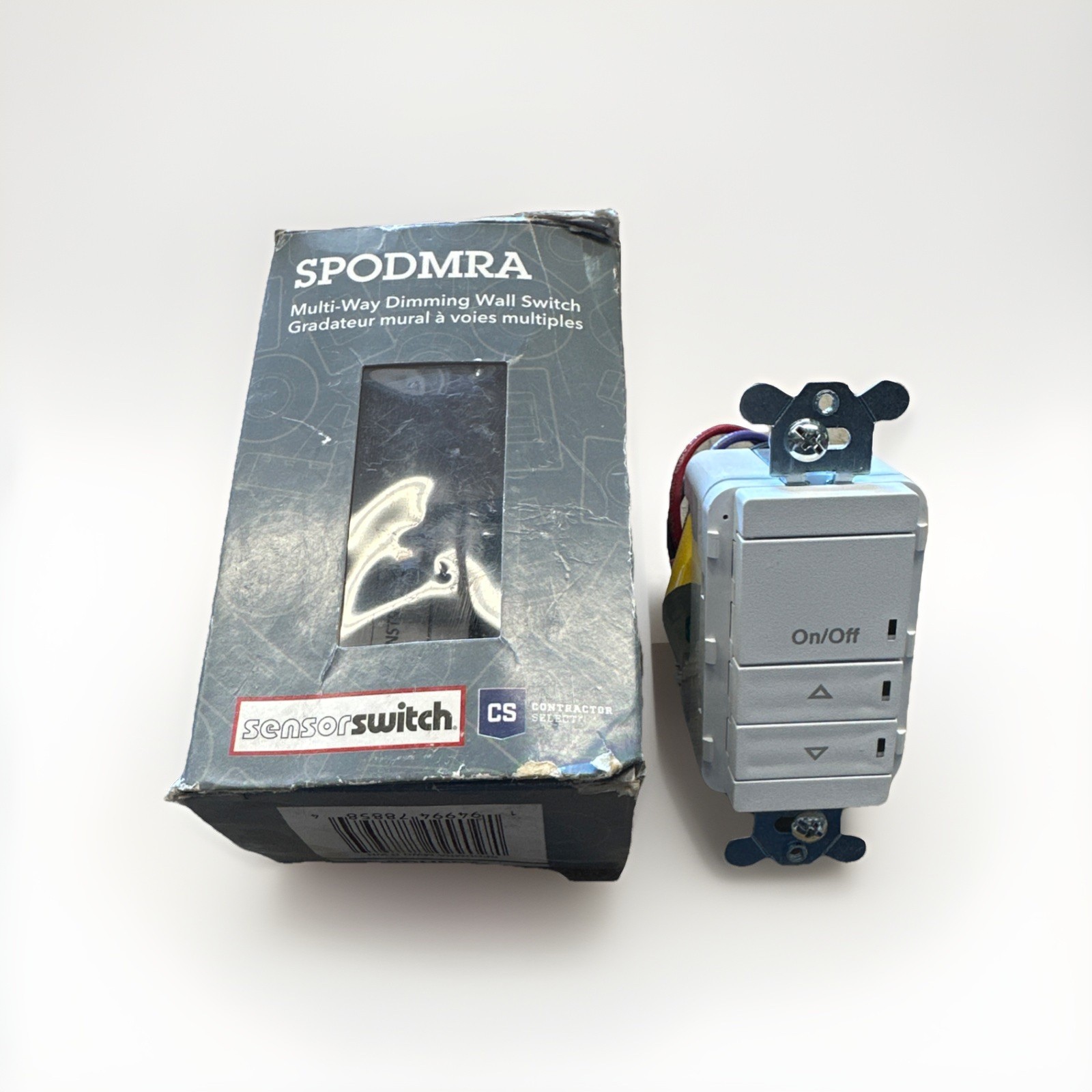 🔴Acuity controls SPODMRA D WH Occupancy Dimming Switch 120-277‼️No Back Plate gallery