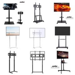 Multiple Styles Universal Tilting Floor TV Stand for 32-100” LED Flat TV Cart