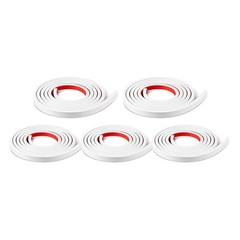 5 Rolls Total Window Grille Inserts Grid Kit Self Adhesive Peel and Stick4156