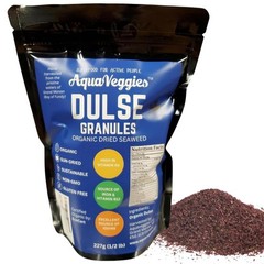 Organic Atlantic Dulse Flakes Granules 227Grams or 1/2 Lbs, Hand-Harvested, S…