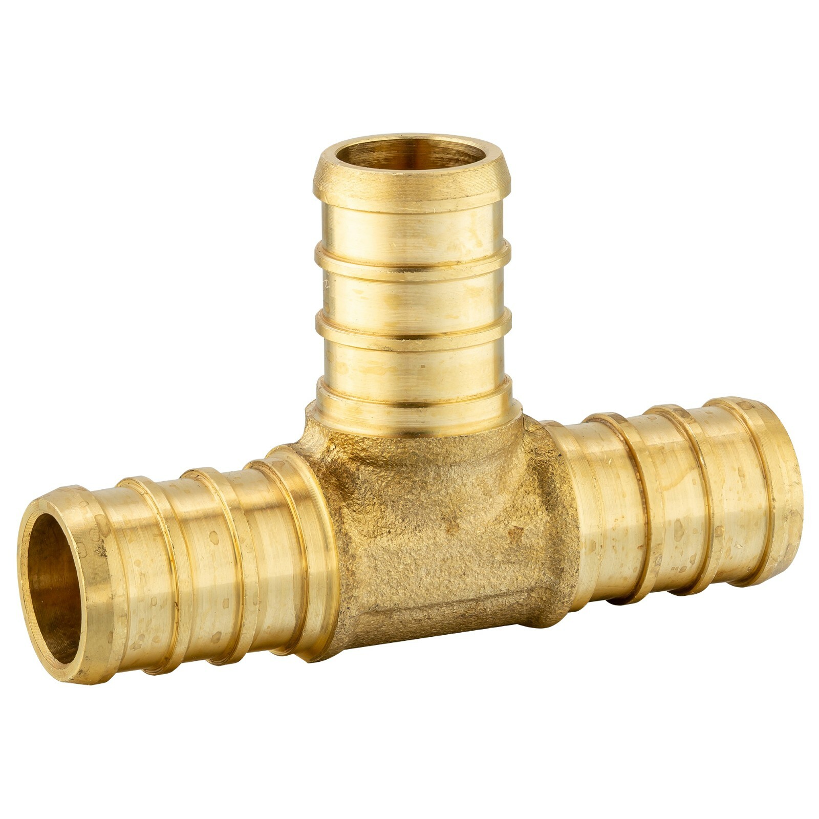 EFIELD 30 PCS PEX BARB CRIMP BRASS FITTINGS 1/2" X 1/2" X 1/2" TEE ,Lead Free gallery