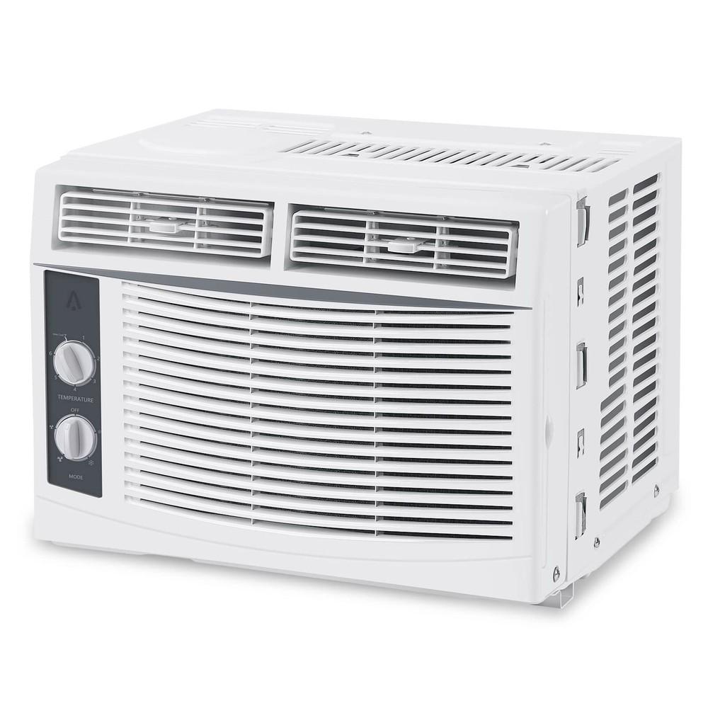 Window Air Conditioner 5000 BTU Quiet Mechanical Controls 115V Window AC Unit