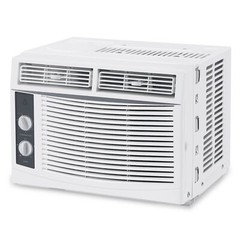 Window Air Conditioner 5000 BTU Quiet Mechanical Controls 115V Window AC Unit