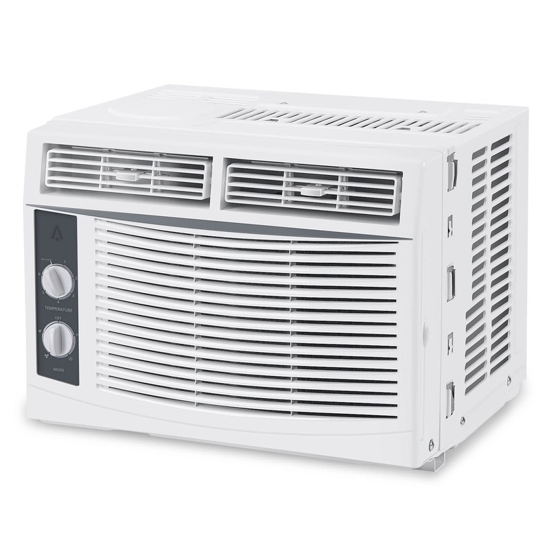 🔥Window Air Conditioners Mechanical Control Panel AC Unit W/Kit 5000 BTU Mounte gallery