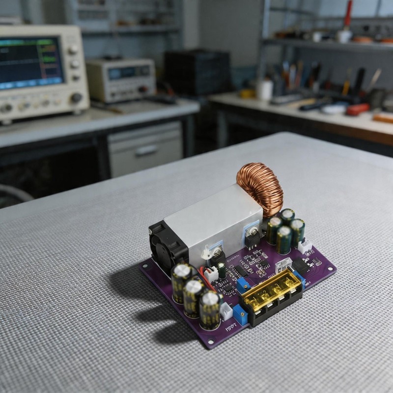 2V-60V Adjustable Output Step Down Module 25A with Short Circuit Protection gallery