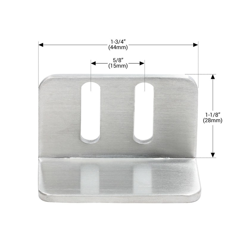 Sliding Barn Door Floor Wall Mount C Guide Adjustable Hardware Part gallery
