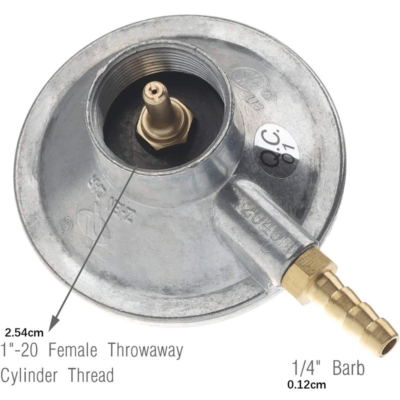 For Valve Adjustable Propane Tank Low Pressure Gas Regulator Connection Kit gallery