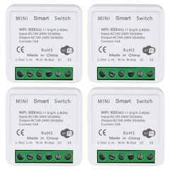 WiFi Smart Switch Light Switch, Compatible with Alexa/Google Home, APP Remote…