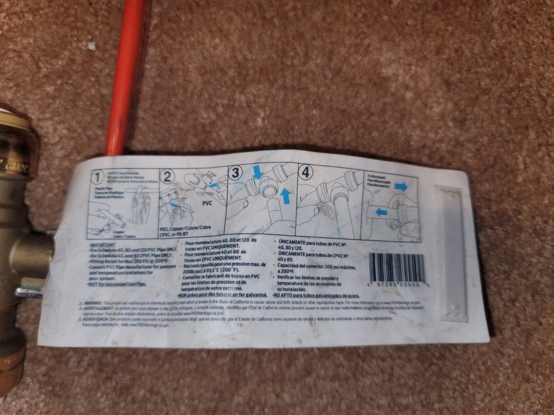 SharkBite 3/4 in Push-to-Connect Transition Ball Valve 25550LF Pex Copper PVC gallery