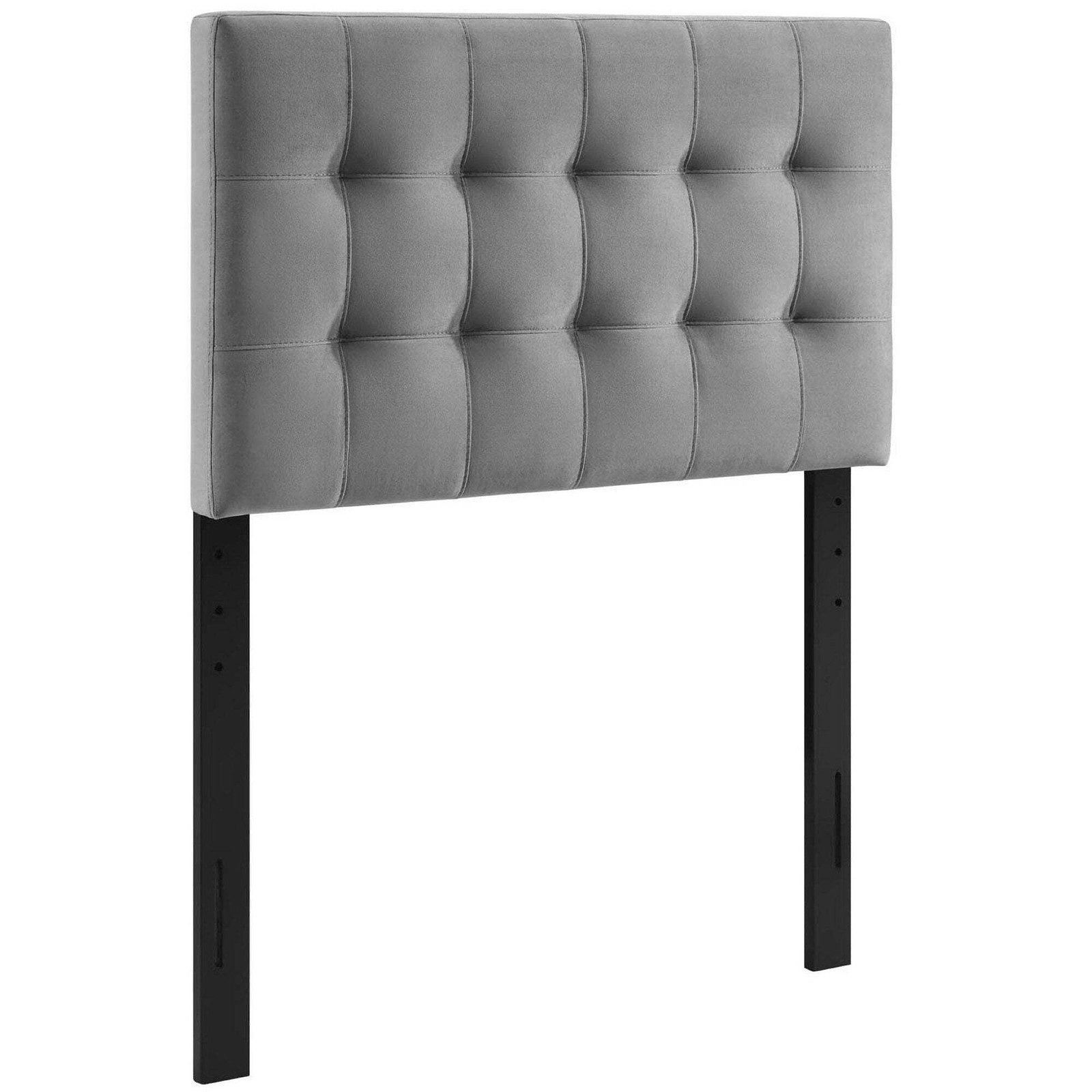 Lily Biscuit Tufted Performance Velvet Headboard gallery