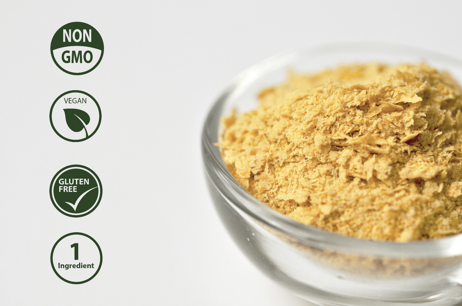 GOLDEN™ Yeast Flakes | Nutritional Yeast (1 lb) gallery