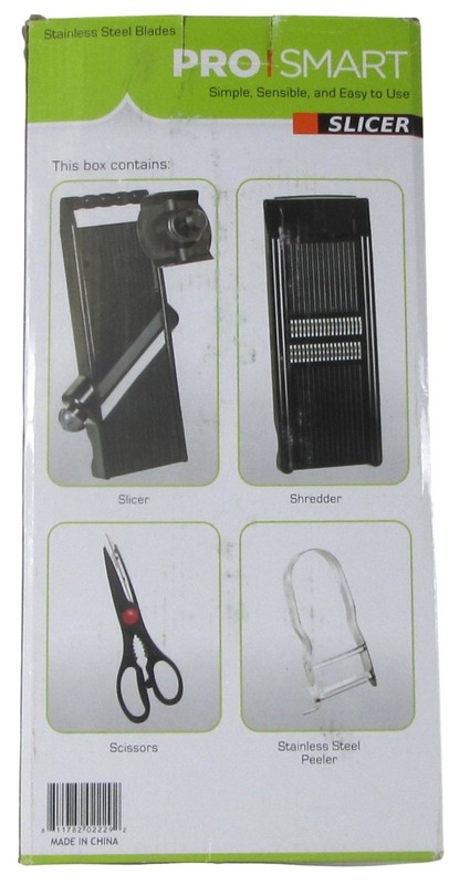 Pro Smart Mandoline Slicer Set Adjustable Vegetable Cutter New Open Box gallery
