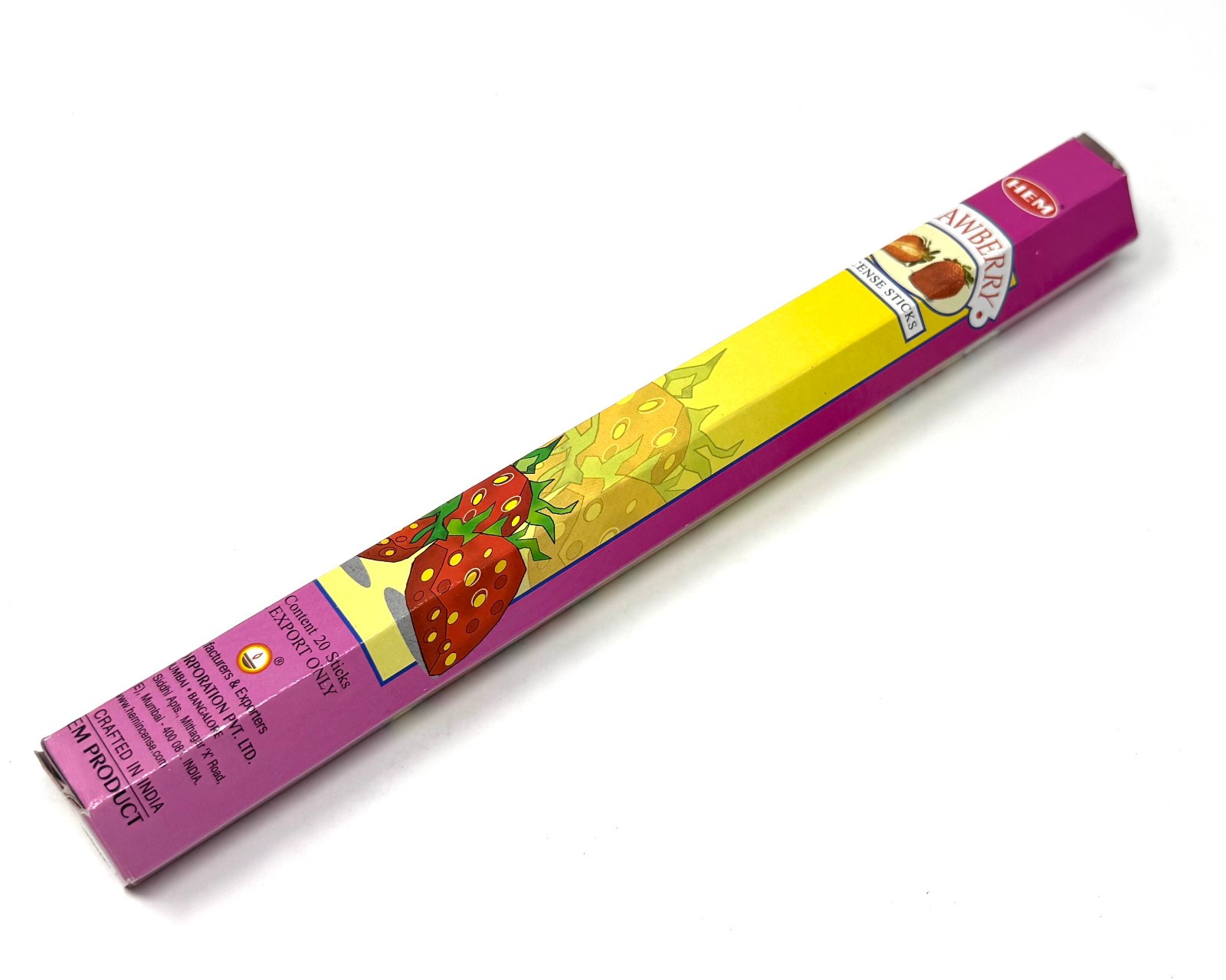 Hem Incense: STRAWBERRY - You Pick Amount: 20, 60, 100 or 120 Sticks gallery