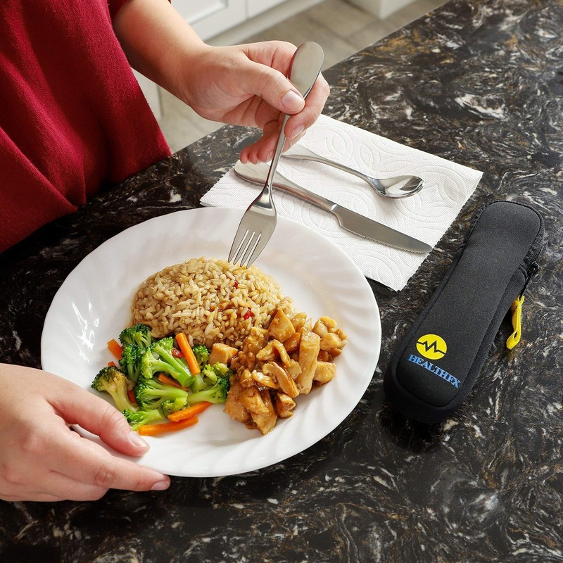 Mindful Eating Portion Control Flatware - for weight loss bariatric diet gallery