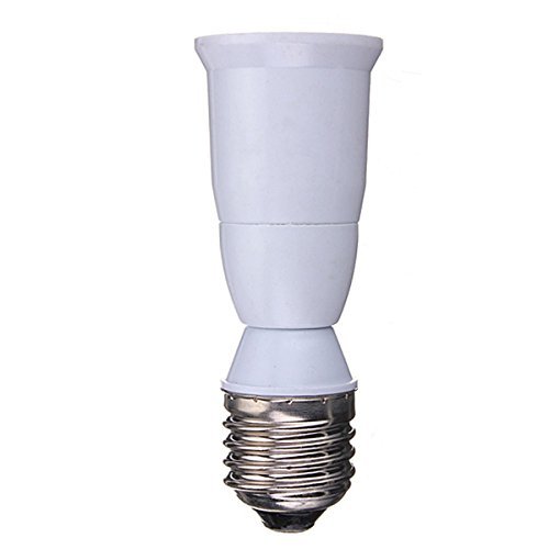 6-Pieces 10cm E26 Medium Socket Extender Standard Light Socket 2.5" Extension