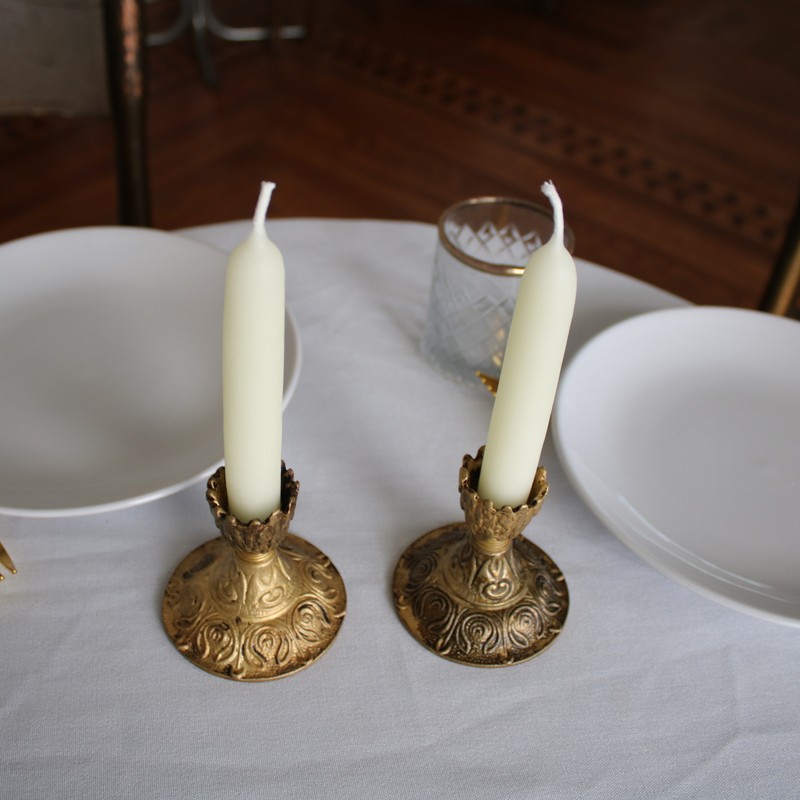 Beeswax Taper Candles - For Shabbat or Everyday Use gallery