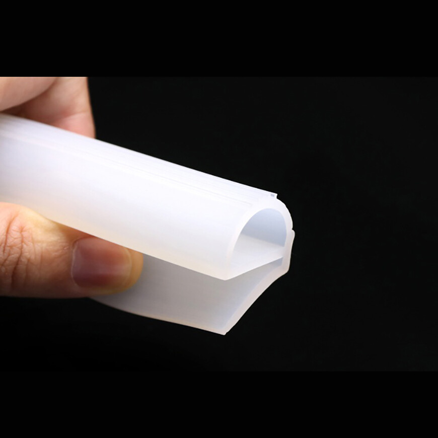 High Temperature Resistant e Type Silicone Oven Seal Strip Draught Excluder gallery