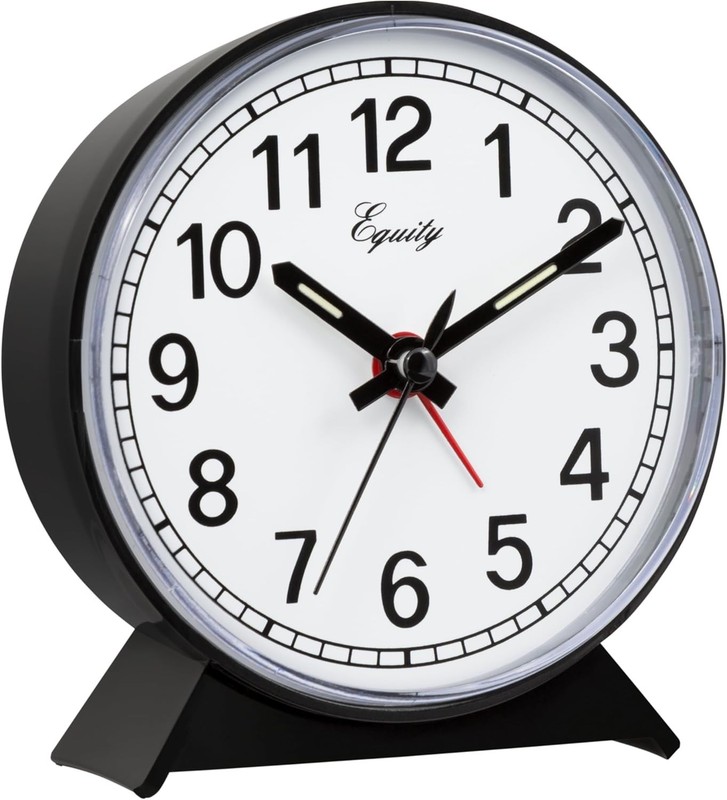 Black Analog Wind-Up Alarm Clock gallery