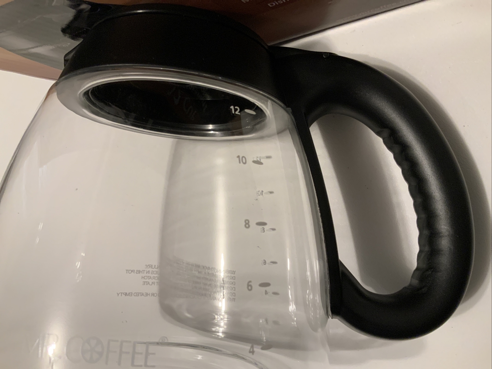 Mr. Coffee Not Available IDS13-RB ISD13-RB 12-Cup Replacement Decanter, Black gallery
