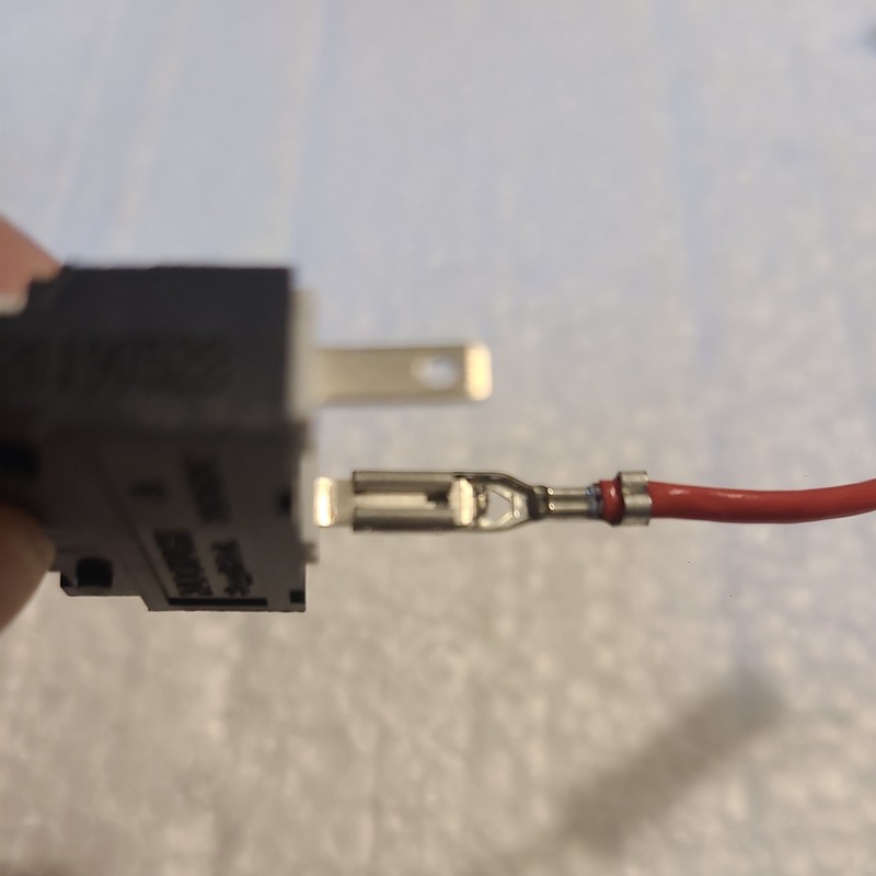 OEM #917733-01 Dyson Ball Reset switch & wire DC27 DC41, DC65/66 UP13, UP19/20 gallery