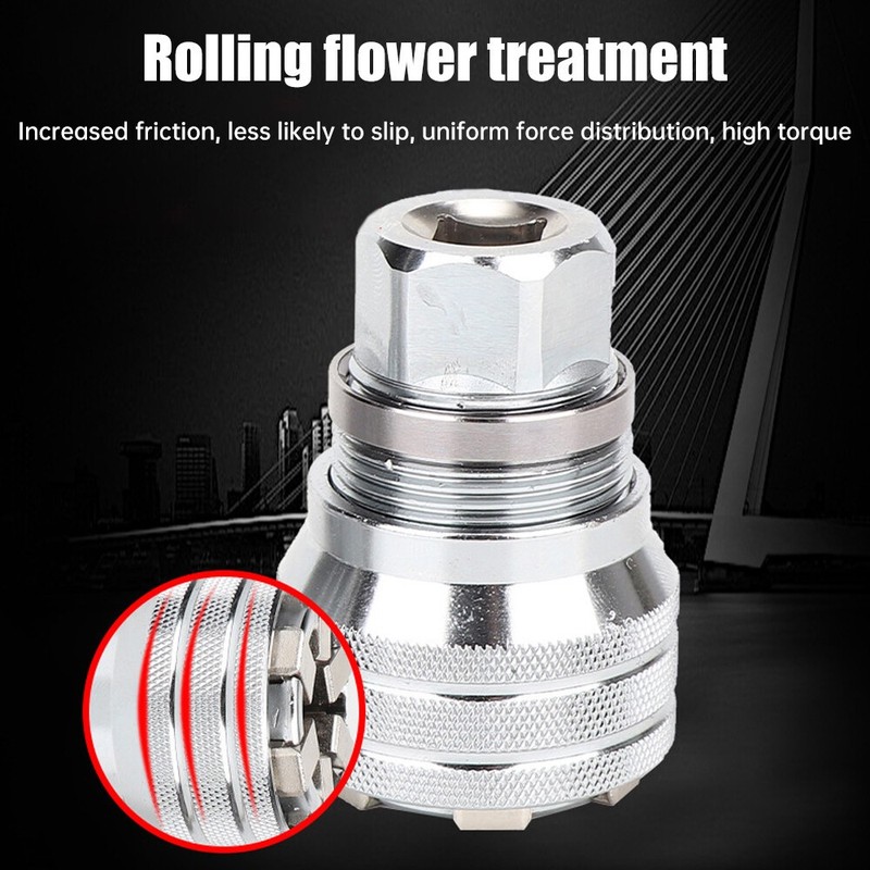Upgraded Adjustable Universal Socket , Manual Socket , Multifunctional Sleeve gallery