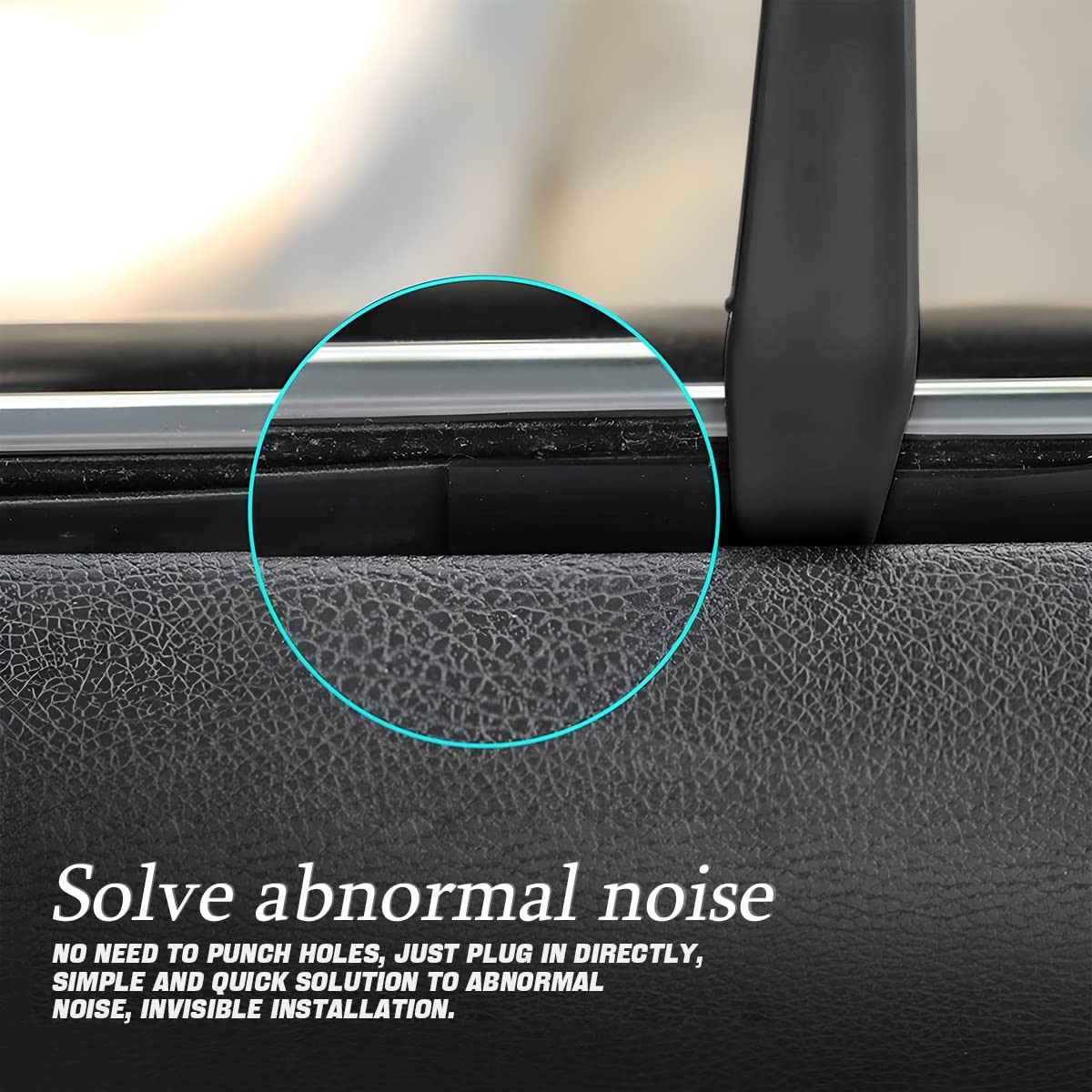Car Window Seal Strip Windshield Weather Stripping Rubber Door Sealing Strip gallery