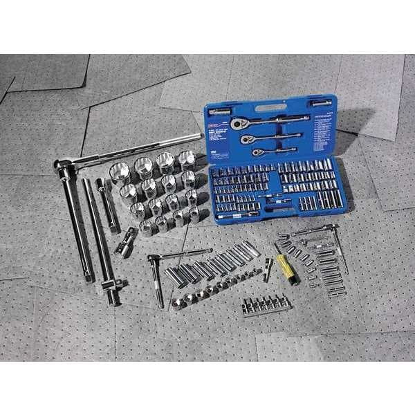 Westward 4Pm18 89 Pc Socket Wrench Set, 1/4 In, 3/8 In, 1/2 In Drive Sizes gallery