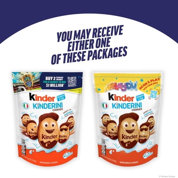 Kinder Kinderini Shortbread Cookies Fun Faces Biscuits 8.8 Oz gallery