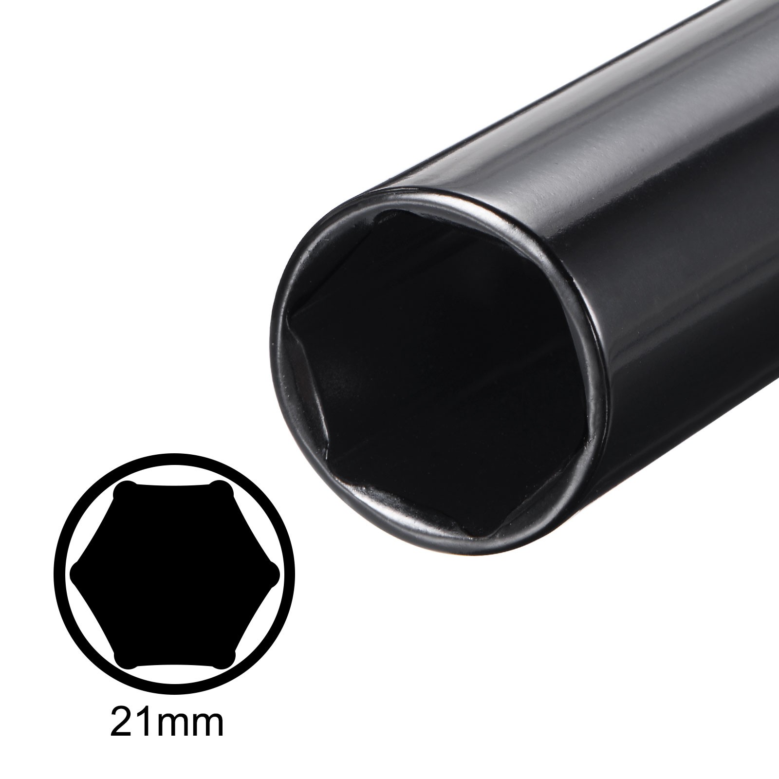 1/2" Drive by 6-Point Impact Socket 6" Length 21mm Deep CR-V Metric gallery