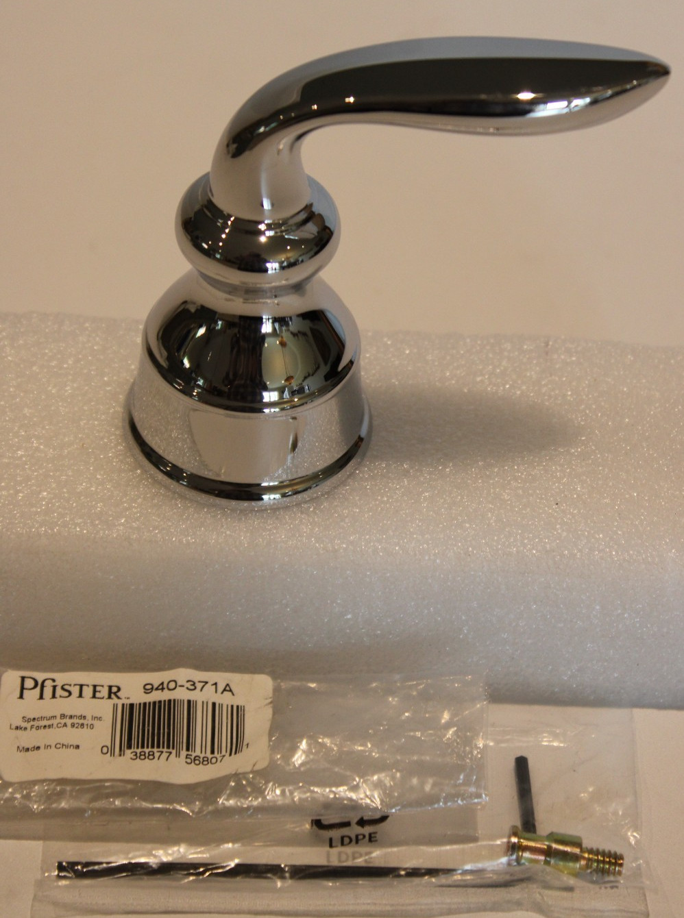 Pfister 940-371A - Handle Assembly - Polished Chrome gallery