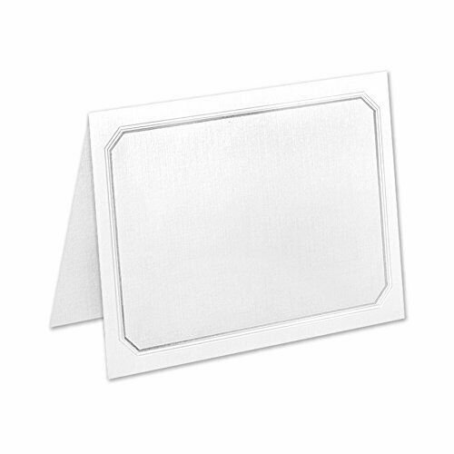 5 x 7" Foldover Blank Greeting Cards - Classic Linen 80lb Cover - 25 per Pack gallery