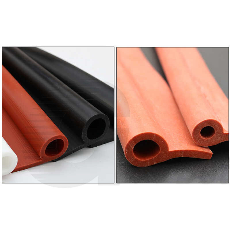 Silicone Rubber Seal P Profile Draught Excluder Guard Protector Trim Per Metre gallery